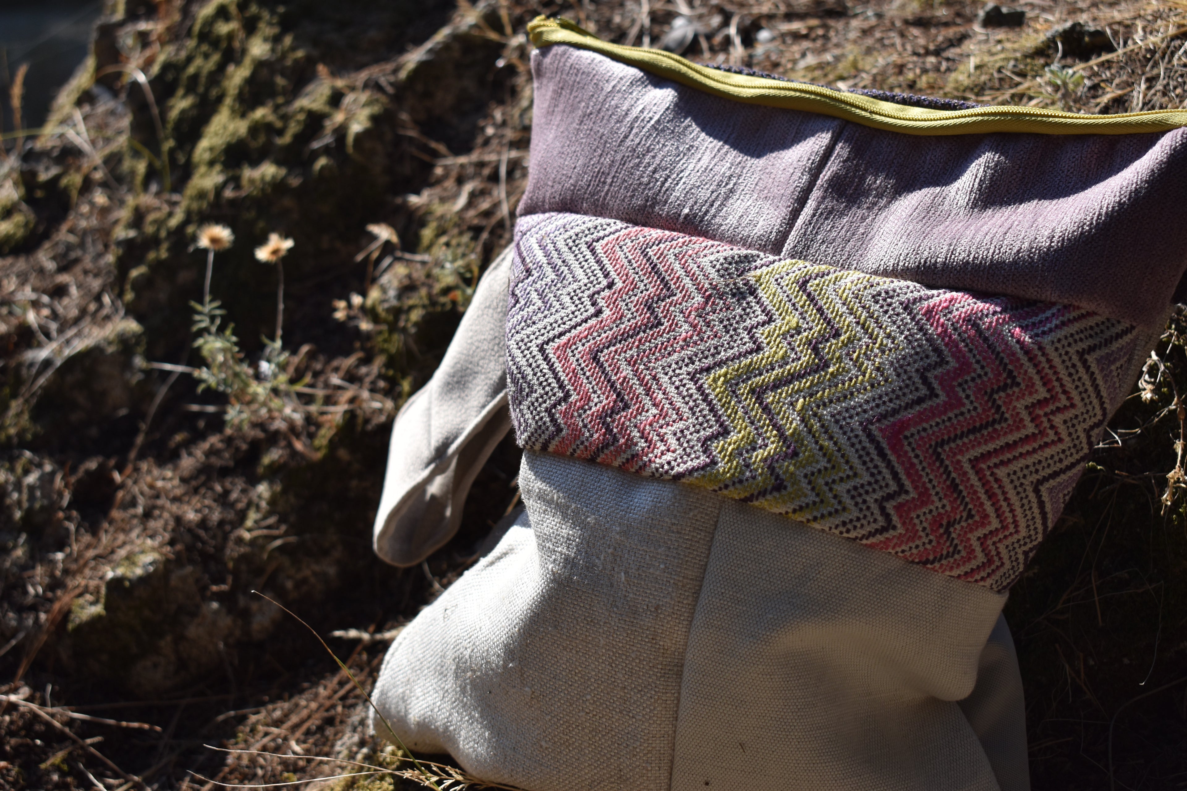 Χειροποίητη Τσάντα – Φάκελος Πολύχρωμος | Kallαίσθησις