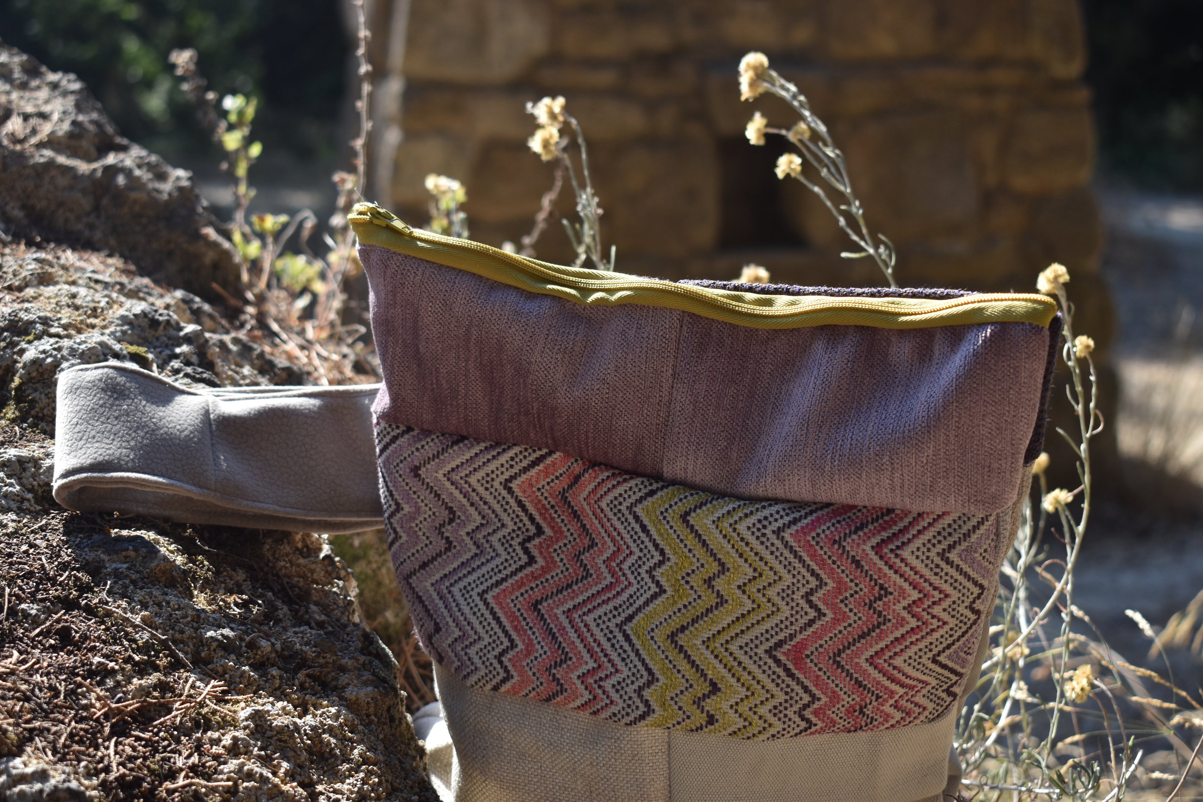 Χειροποίητη Τσάντα – Φάκελος Πολύχρωμος | Kallαίσθησις