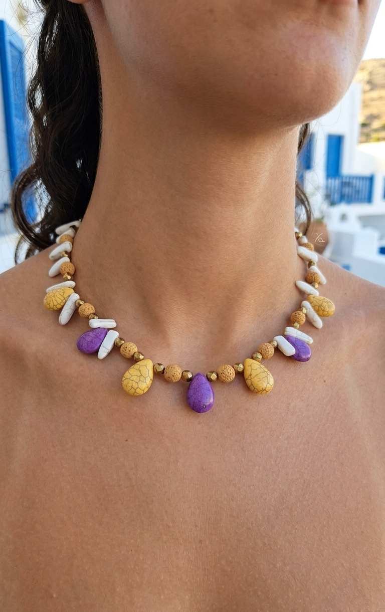 Sunset Harmony Necklace | Kallaisthisis