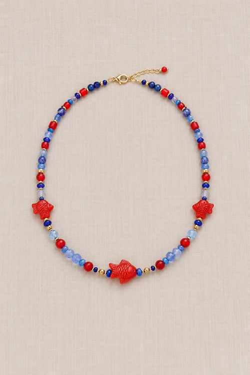 Coral Breeze Necklace | Kallaisthisis