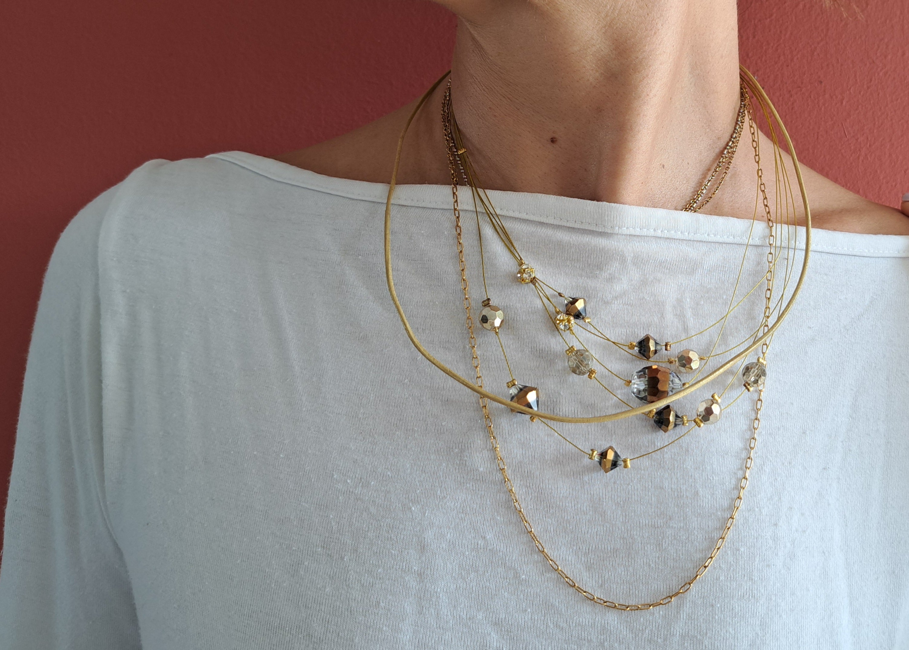 Κολιέ “Χρυσή Αρμονία” | kallαίσθησις