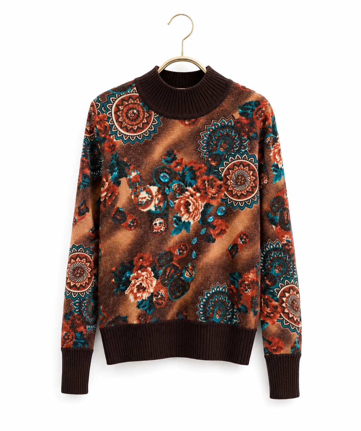 Πουλόβερ Boho Floral | kallαίσθησις