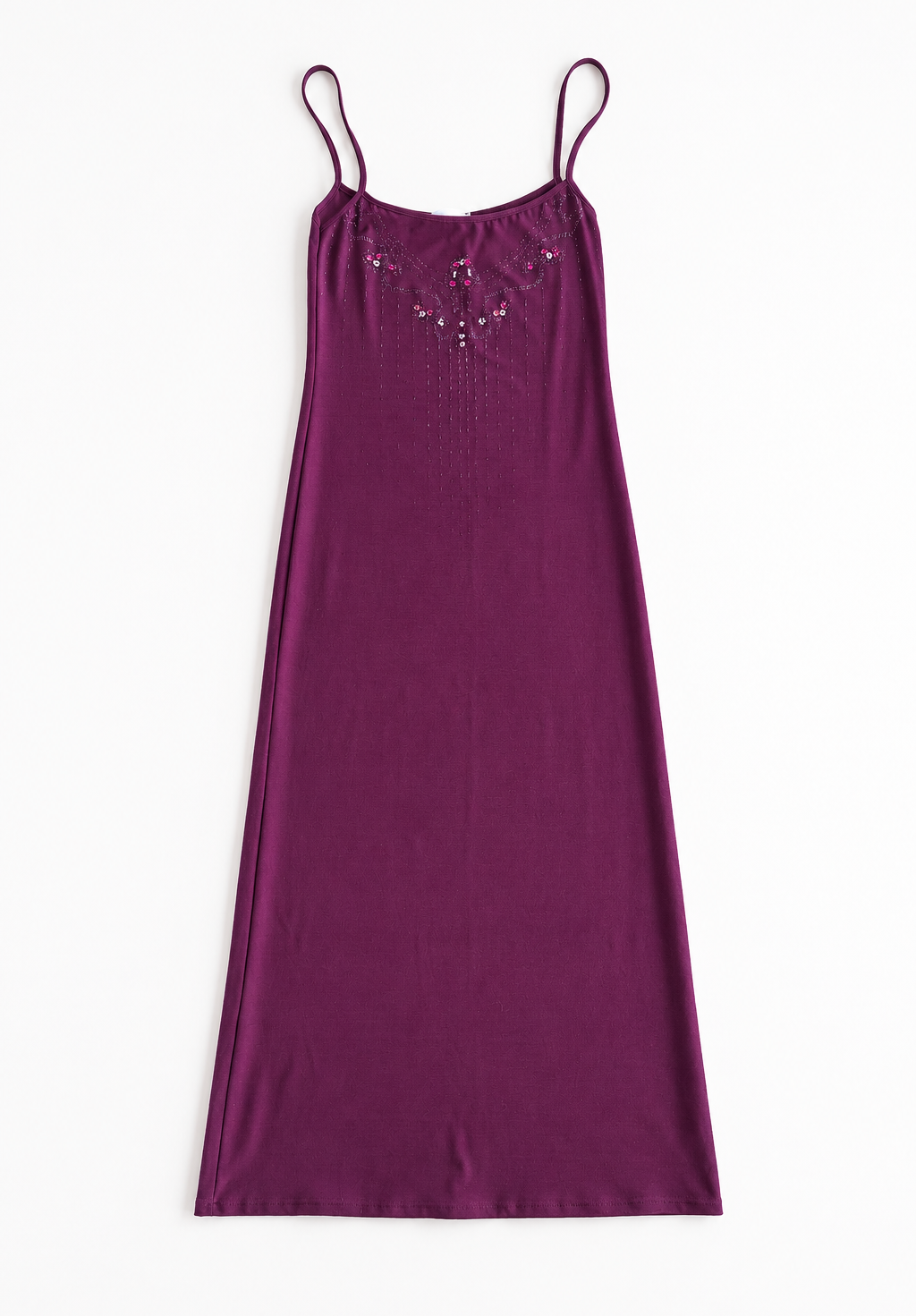 Plum Satin Dress | Kallaisthisis