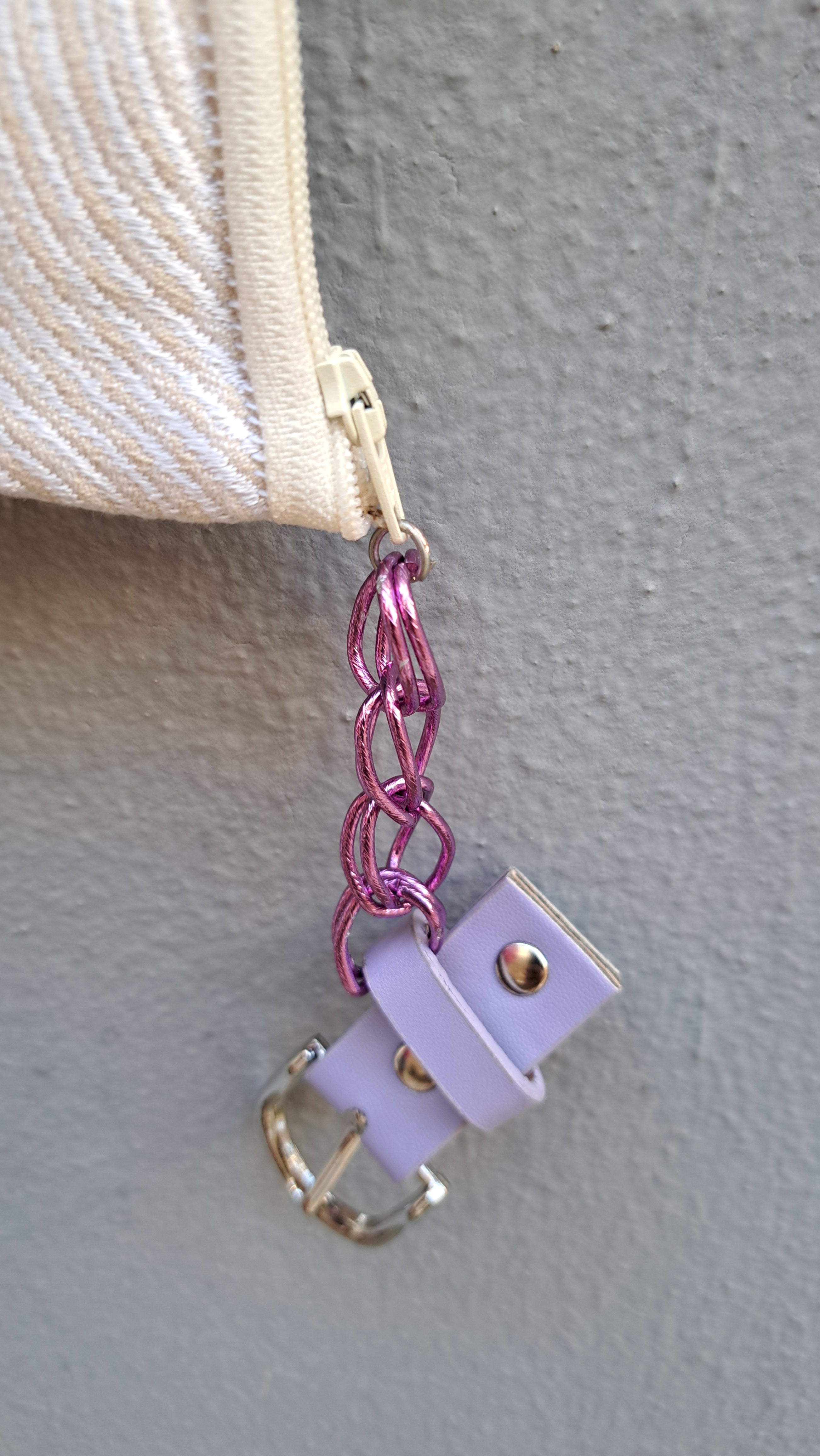 Τσαντάκι patchwork σε λιλά & μωβ αποχρώσεις | kallαίσθησις