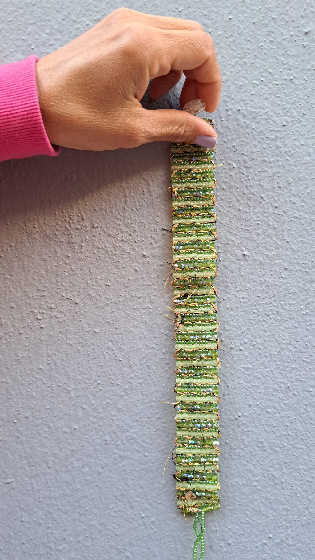 Choker Πράσινο με Χάντρες | kallαίσθησις