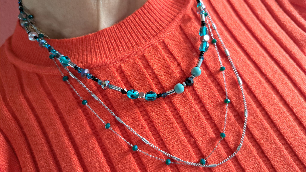 Κολιέ “Τυρκουάζ Αύρα” | kallαίσθησις