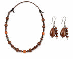 Σετ Κοσμημάτων Earth & Amber | Kallaisthisis