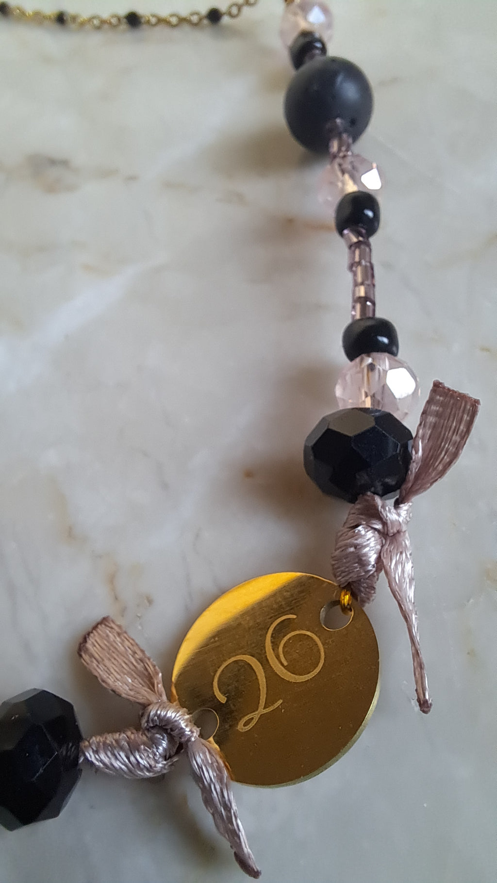 Κολιέ “26” – Χειροποίητο Γιορτινό Κολιέ | Kallαίσθησις