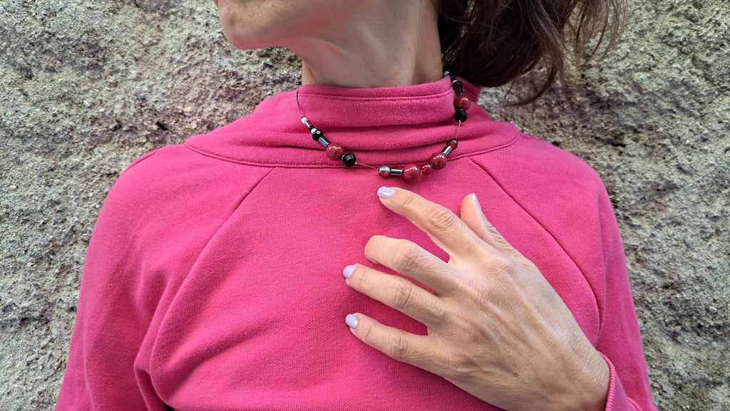 Κολιέ Red Pulse | kallαίσθησις