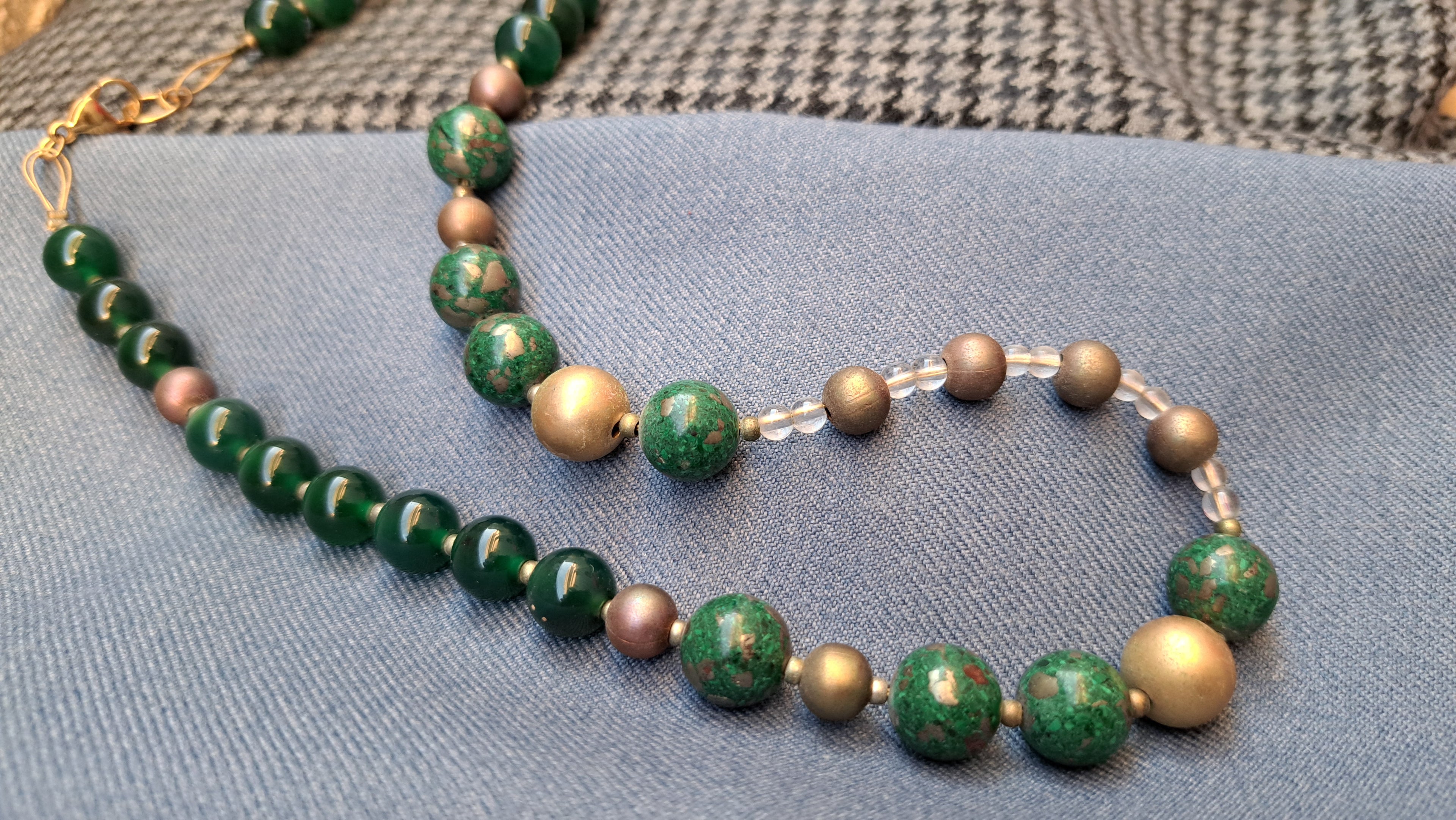 Κολιέ Green Harmony | kallαίσθησις