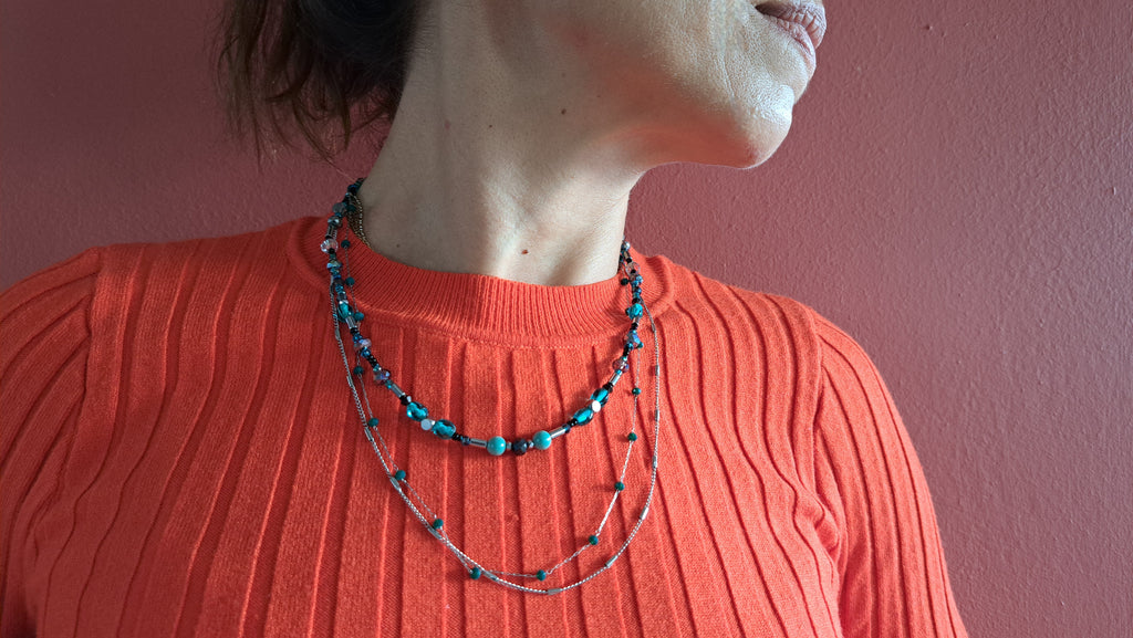 Κολιέ “Τυρκουάζ Αύρα” | kallαίσθησις