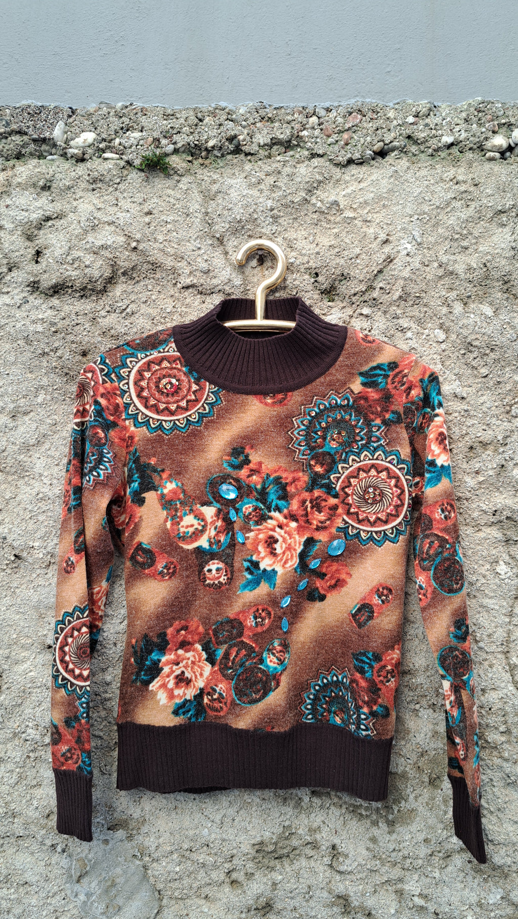 Πουλόβερ Boho Floral | kallαίσθησις