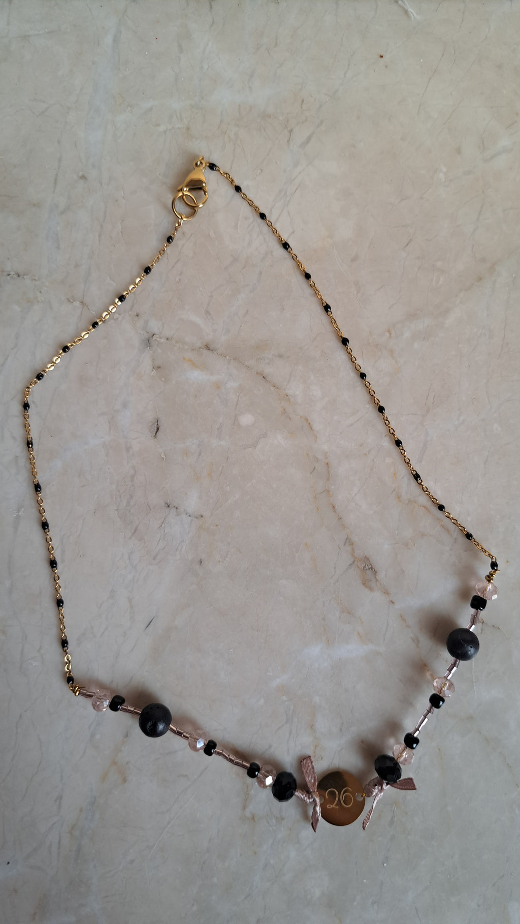 Κολιέ “26” – Χειροποίητο Γιορτινό Κολιέ | Kallαίσθησις