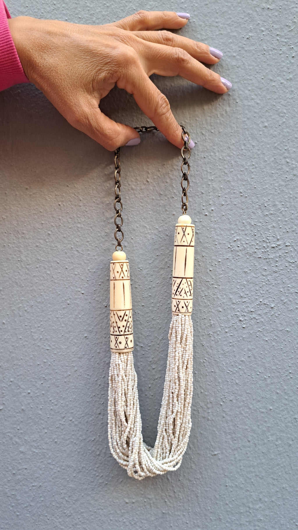 Κολιέ Ivory Beads | kallαίσθησις