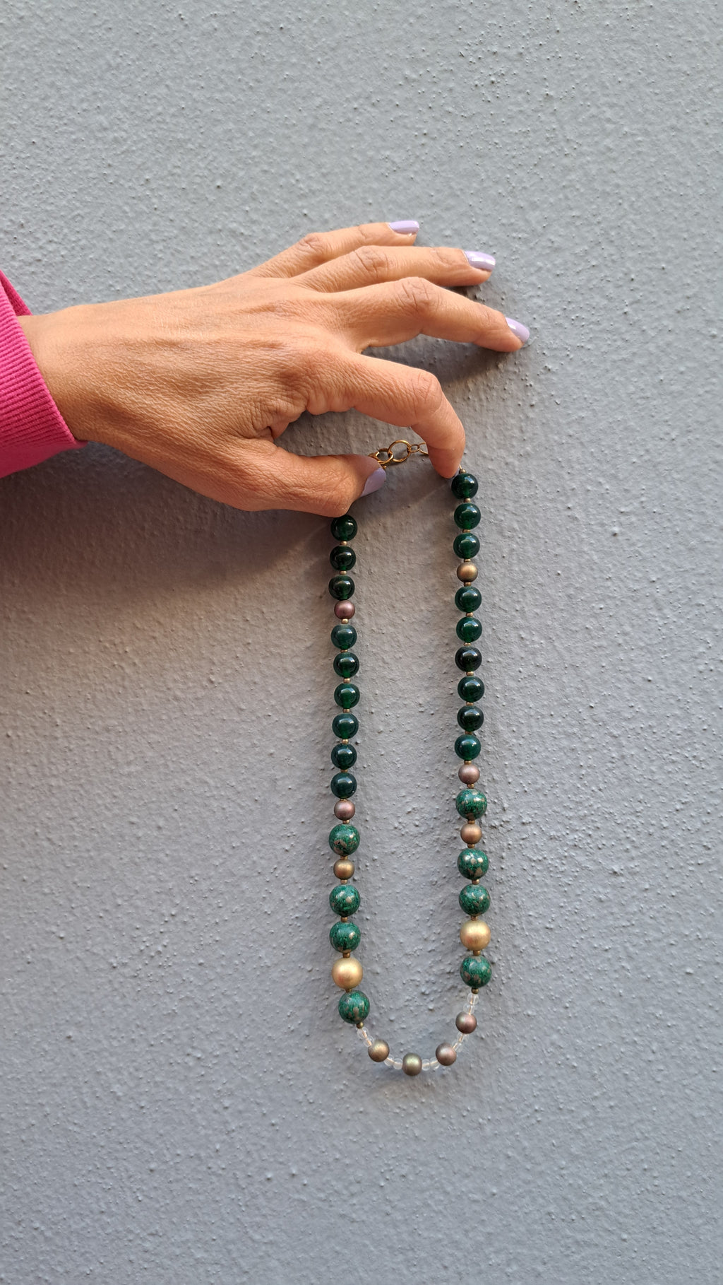 Κολιέ Green Harmony | kallαίσθησις