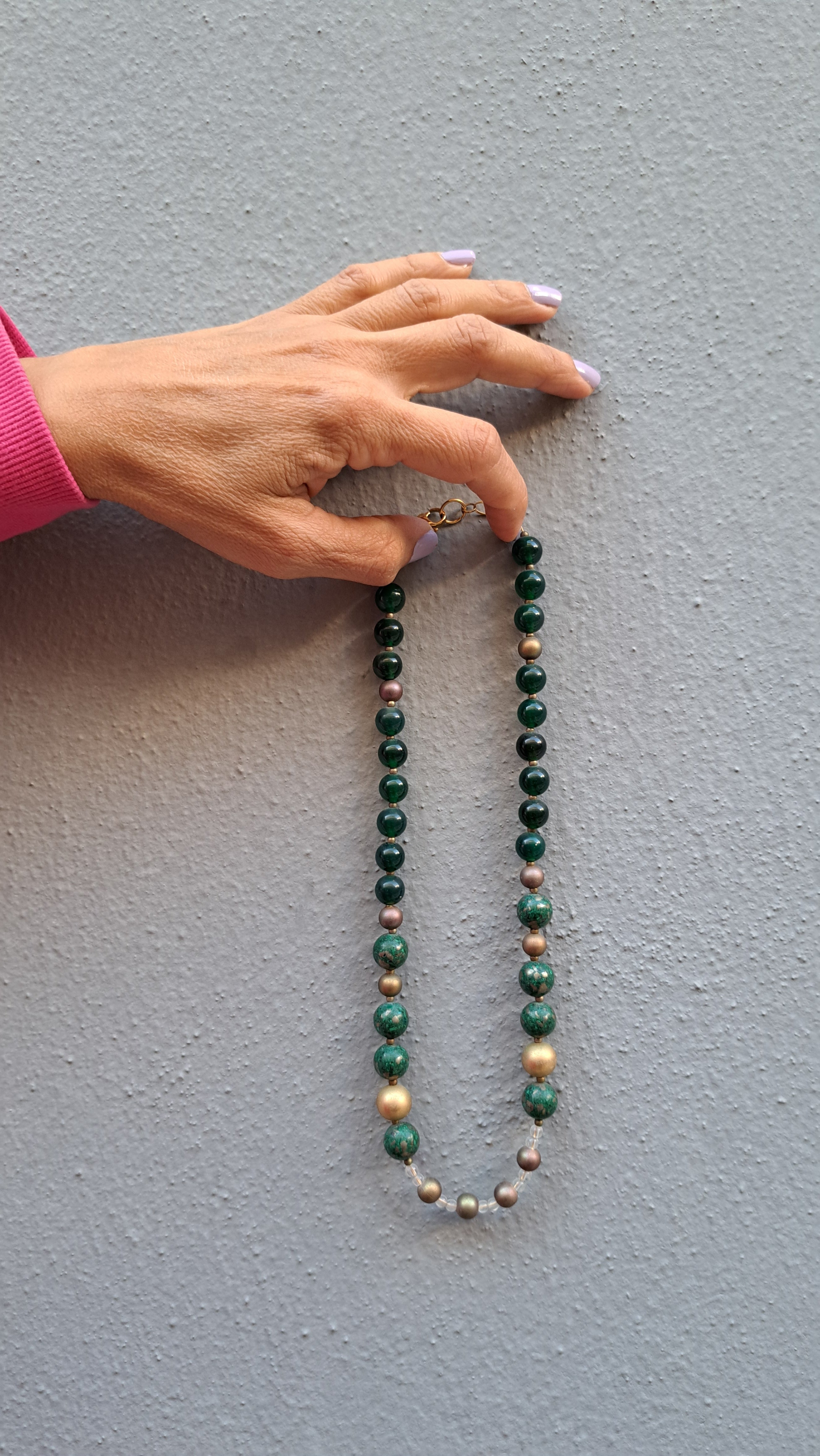 Κολιέ Green Harmony | kallαίσθησις