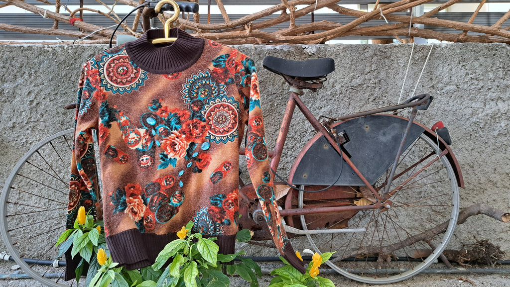 Πουλόβερ Boho Floral | kallαίσθησις