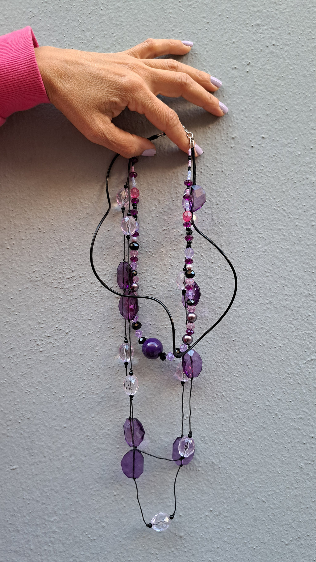 Κολιέ σε Αποχρώσεις του Μωβ | kallαίσθησις