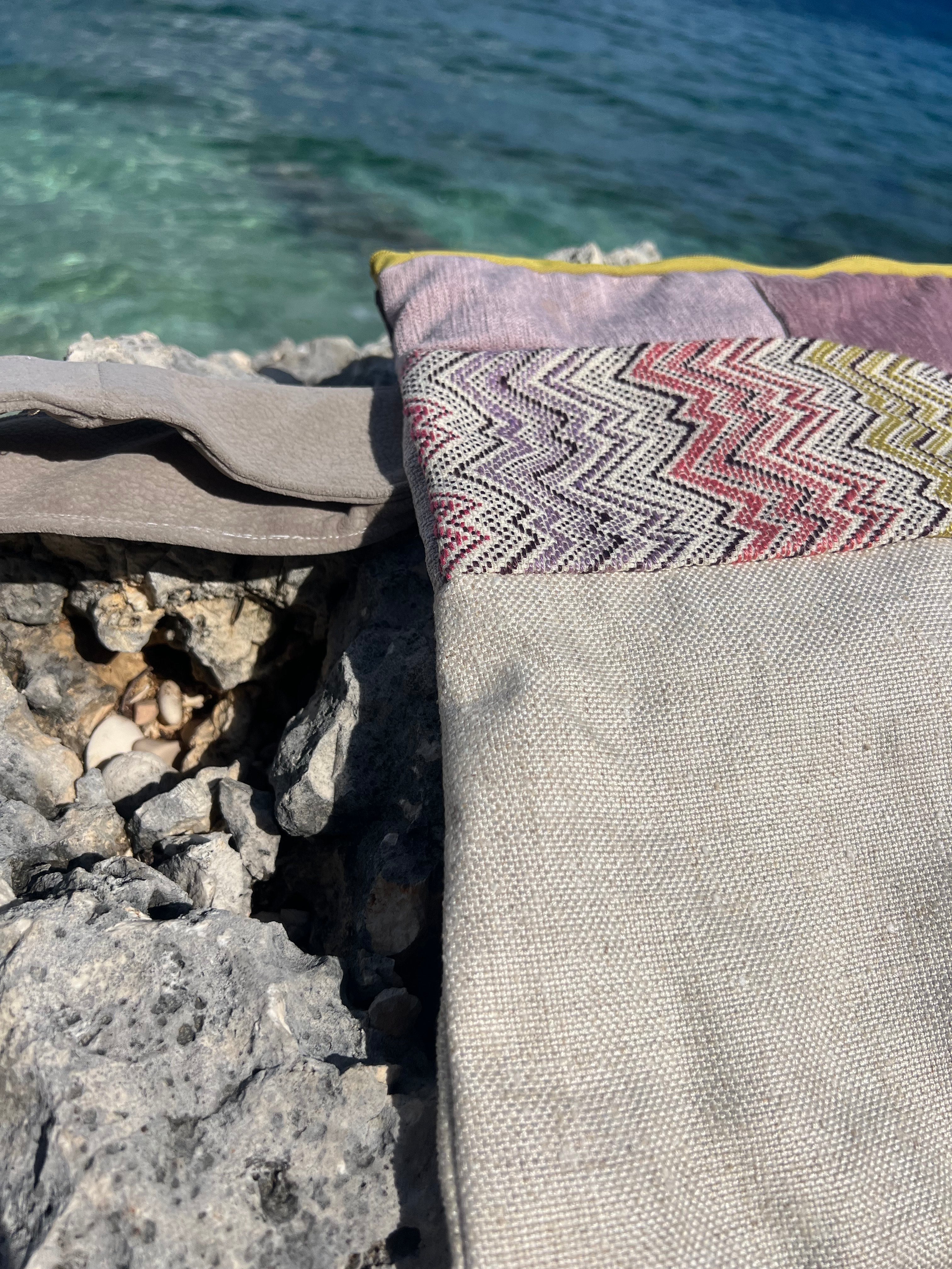 Χειροποίητη Τσάντα – Φάκελος Πολύχρωμος | Kallαίσθησις